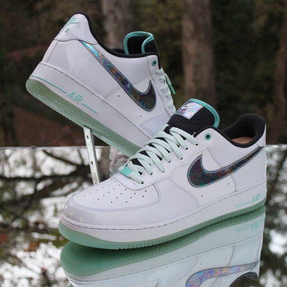 Nike Air Force 1 Low 07 LV8 Abalone Men’s Size 15 - Picture 2 of 12